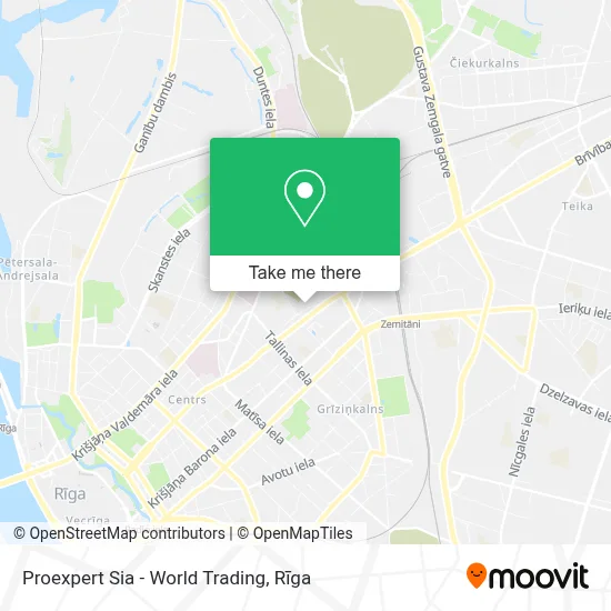 Proexpert Sia - World Trading map