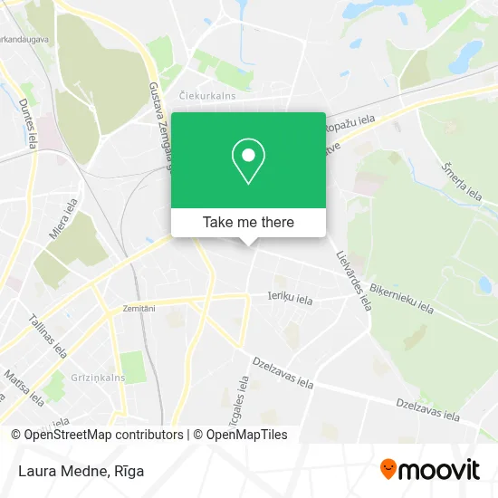 Laura Medne map
