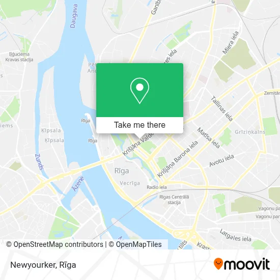Newyourker map