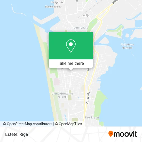 Estēte map