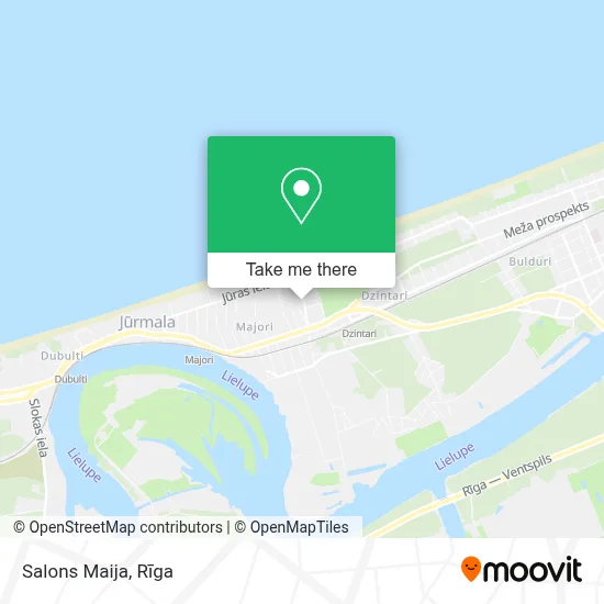 Salons Maija map