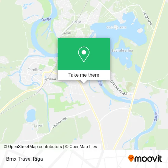 Bmx Trase map