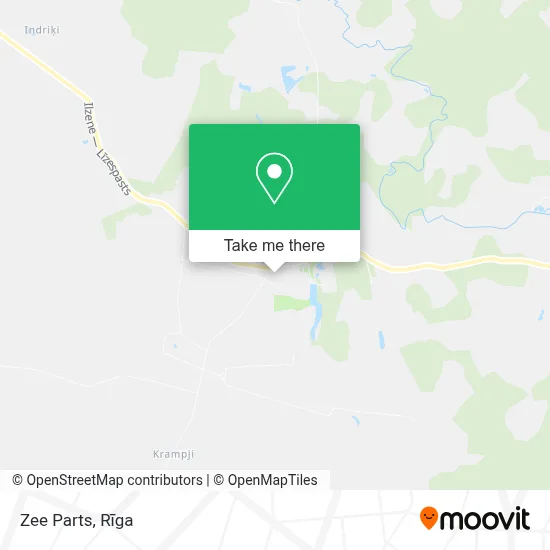 Zee Parts map