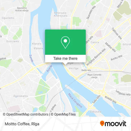 Moltto Coffee map
