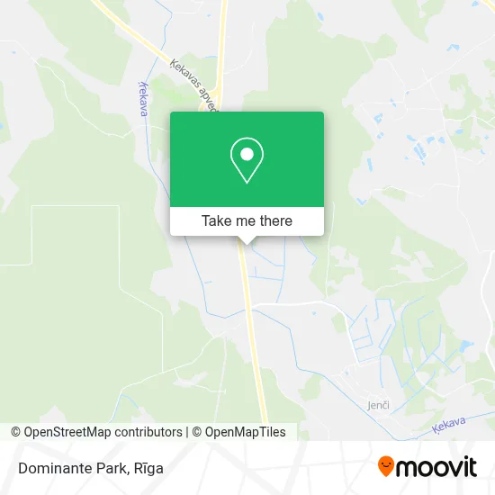 Dominante Park map
