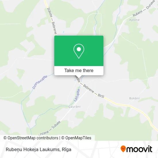 Rubeņu Hokeja Laukums map