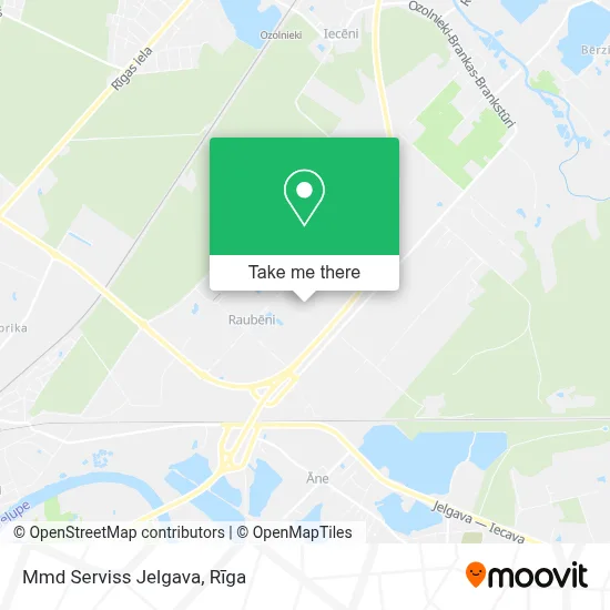 Mmd Serviss Jelgava map