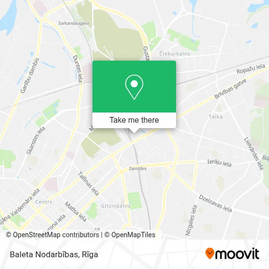 Baleta Nodarbības map