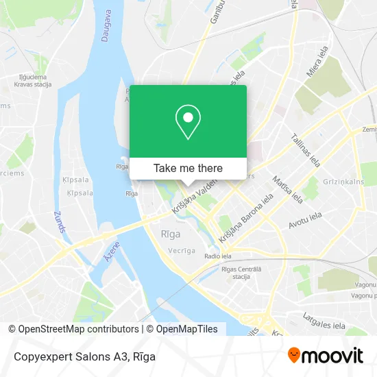 Copyexpert Salons A3 map