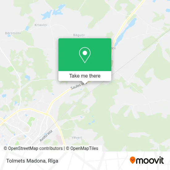 Tolmets Madona map