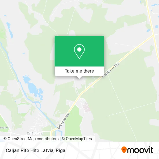 Caljan Rite Hite Latvia map
