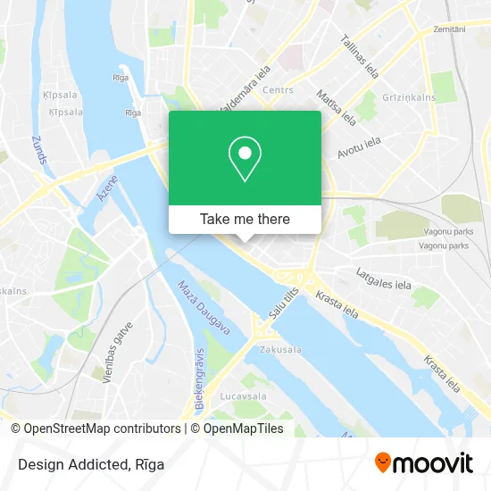 Design Addicted map