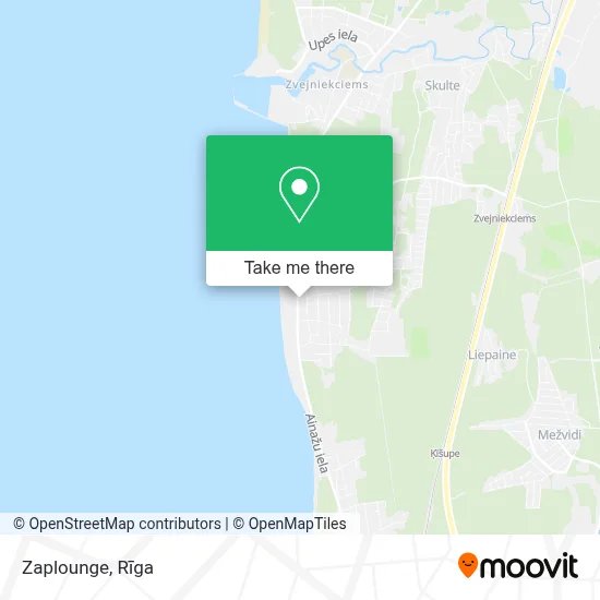 Zaplounge map