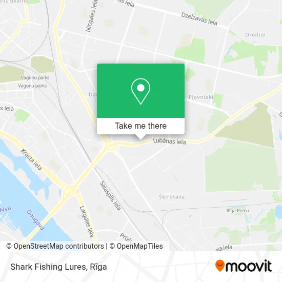 Shark Fishing Lures map