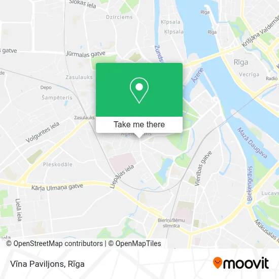 Vīna Paviljons map