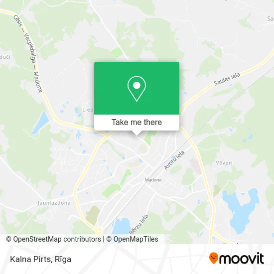 Kalna Pirts map