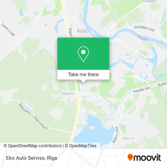 Eko Auto Serviss map