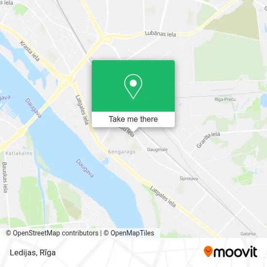 Ledijas map