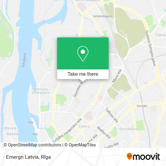 Emergn Latvia map