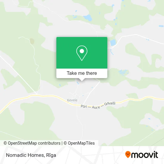 Nomadic Homes map