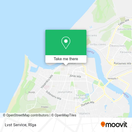 Lvst Service map