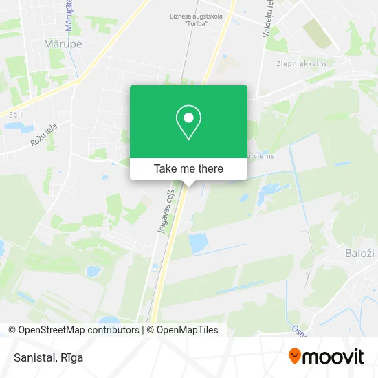 Sanistal map