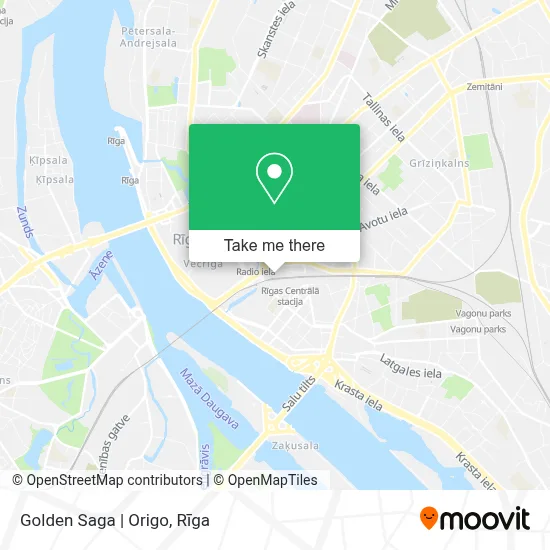 Golden Saga | Origo map