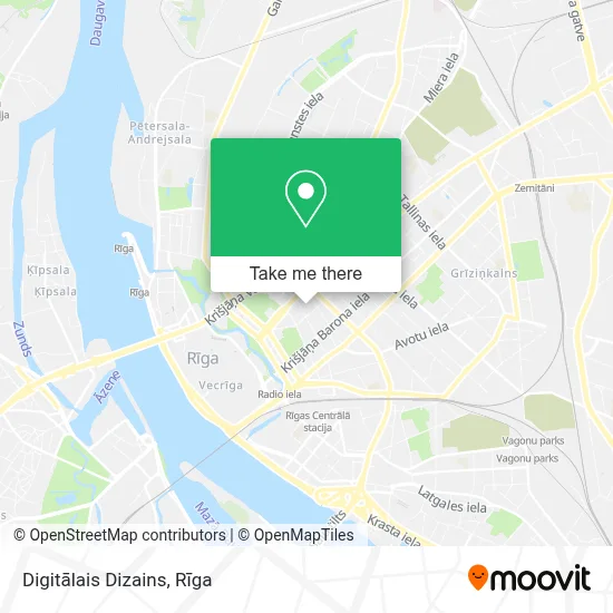 Digitālais Dizains map