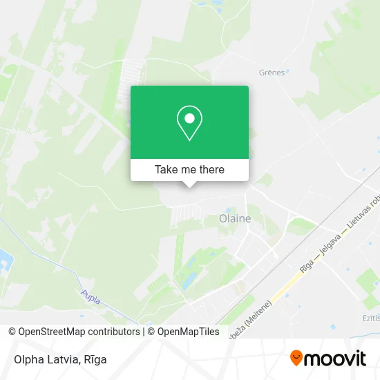 Olpha Latvia map