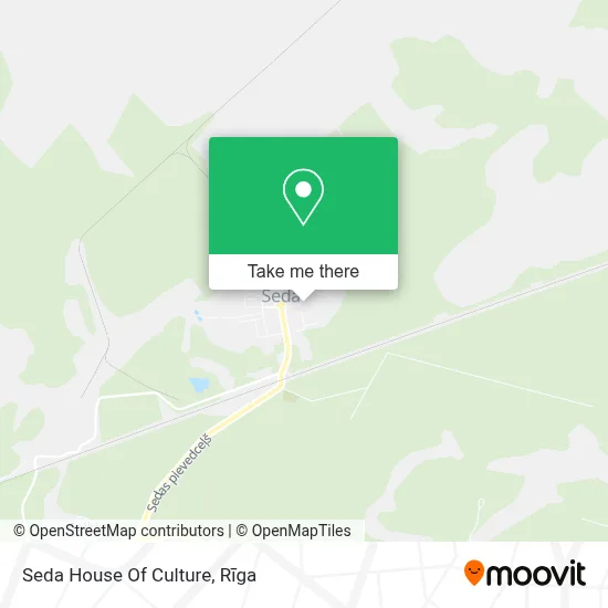 Seda House Of Culture map
