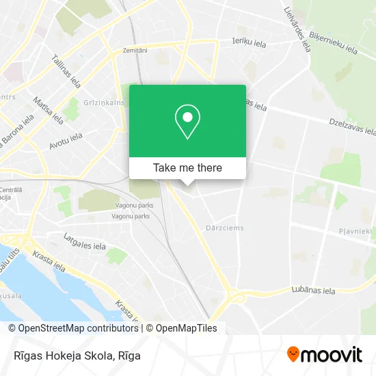 Rīgas Hokeja Skola map