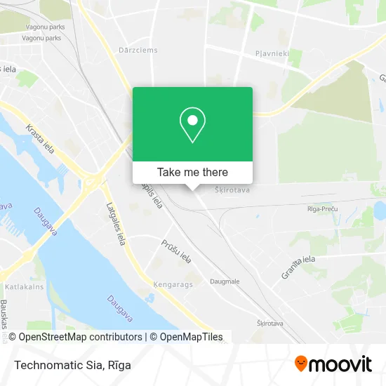 Technomatic Sia map