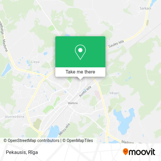 Pekausis map