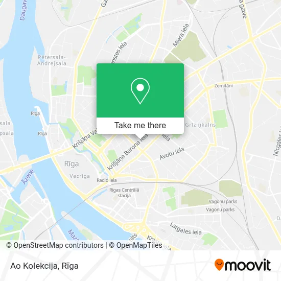 Ao Kolekcija map