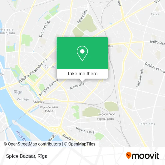 Spice Bazaar map