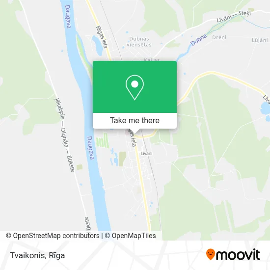 Tvaikonis map