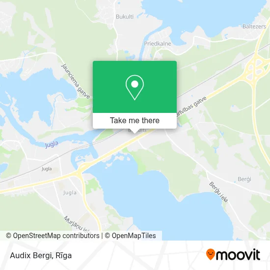 Audix Bergi map