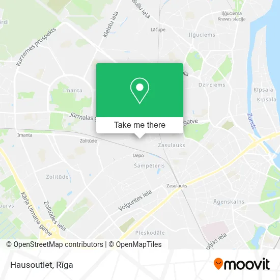 Hausoutlet map