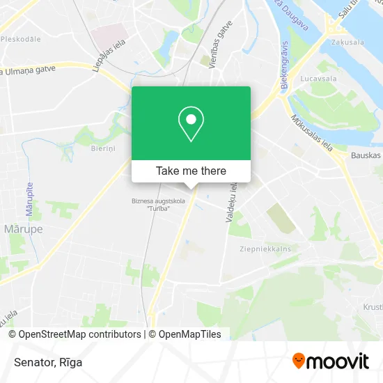 Senator map
