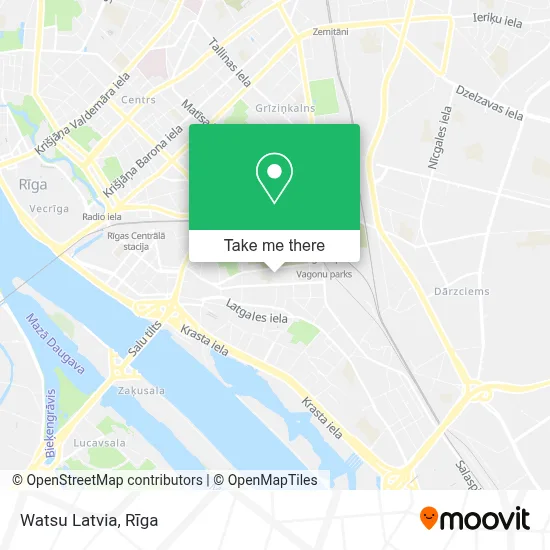 Watsu Latvia map