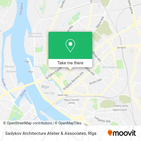 Sadykov Architecture Atelier & Associates map
