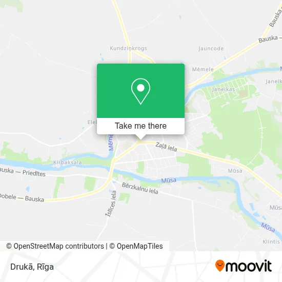 Drukā map