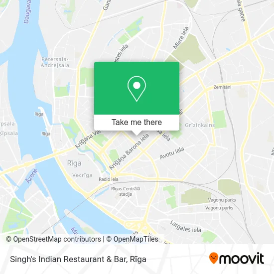 Singh's Indian Restaurant & Bar map