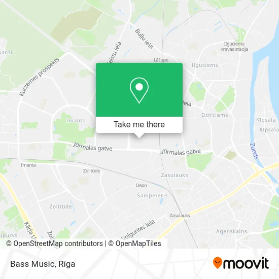 Bass Music map