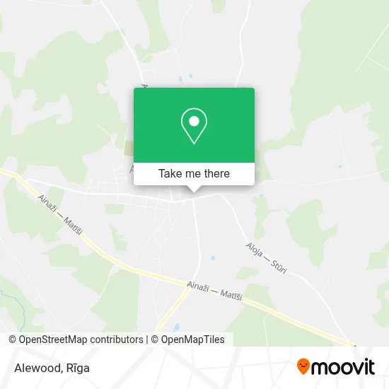 Alewood map