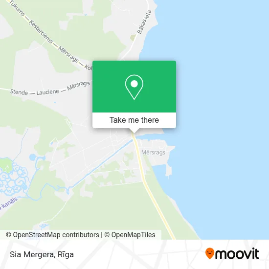 Sia Mergera map