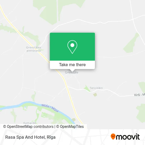 Rasa Spa And Hotel map