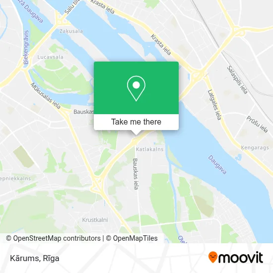 Kārums map