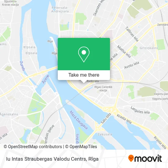 Iu Intas Straubergas Valodu Centrs map