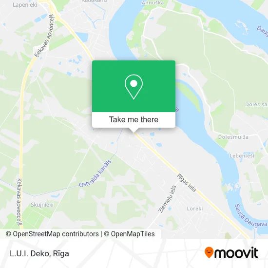 L.U.I. Deko map